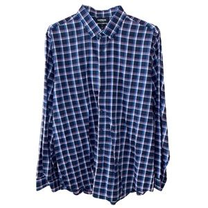 Slim Plaid Button Down